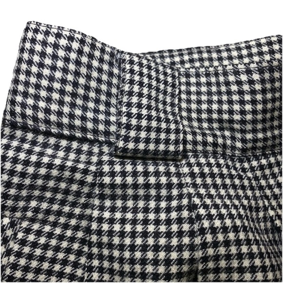 Vintage Giorgio Sant'Angelo Wool Checkered Black White Women’s Dress Pants Sze 6 - Picture 3 of 8